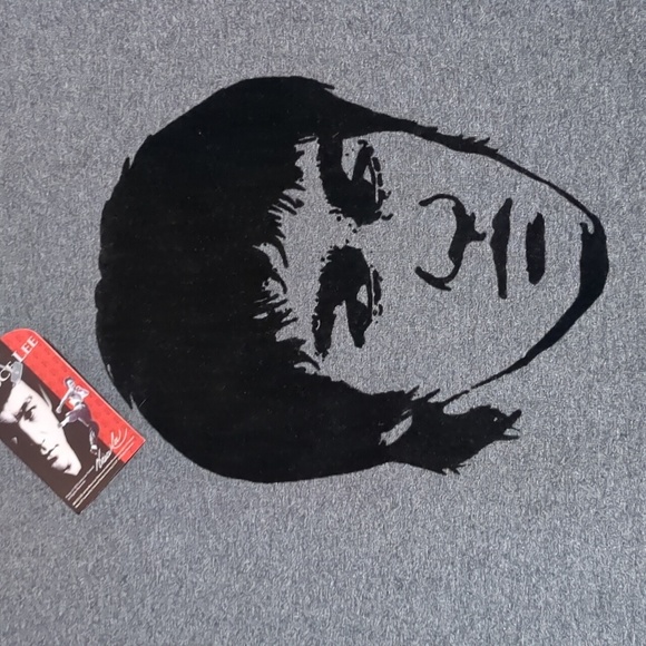 Vintage Bruce Lee grey tee  size Large - Picture 2 of 7